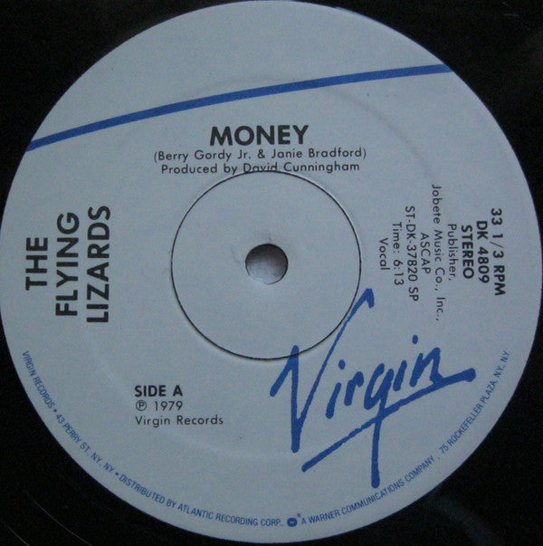 The Flying Lizards : Money (12", Single, Spe)