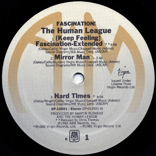 The Human League : Fascination! (LP, MiniAlbum, B, )