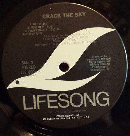 Crack The Sky : Crack The Sky (LP, Album, Pit)