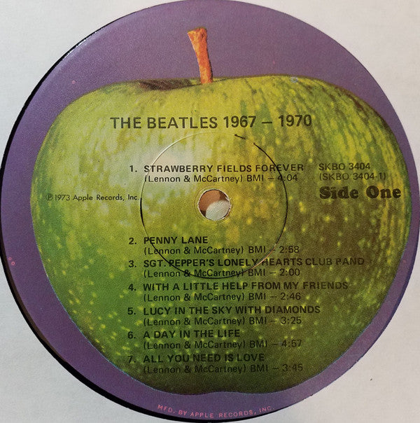 The Beatles : 1967-1970 (2xLP, Comp, Win)