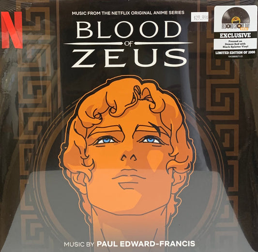 Paul Edward-Francis : Blood Of Zeus (Music From The Netflix Original Anime Series) (2xLP, Album, RSD, Red)