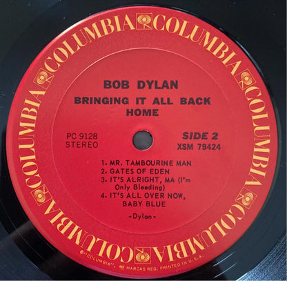Bob Dylan : Bringing It All Back Home (LP, Album, RE)