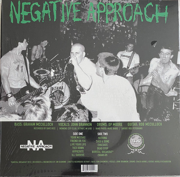 Negative Approach : Tied Down Demo 6/83 (LP, RSD, Ltd, Gre)