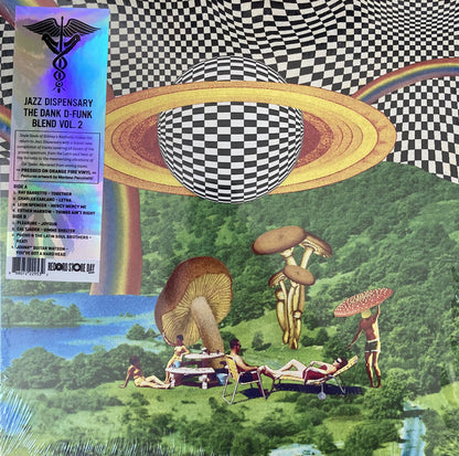 Various : Jazz Dispensary: The Dank D-Funk Blend Vol. 2 (LP, RSD, Comp, Ltd, Ora)