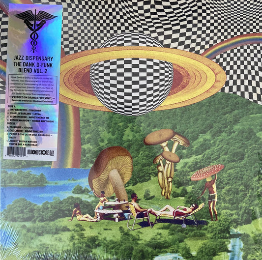 Various : Jazz Dispensary: The Dank D-Funk Blend Vol. 2 (LP, RSD, Comp, Ltd, Ora)