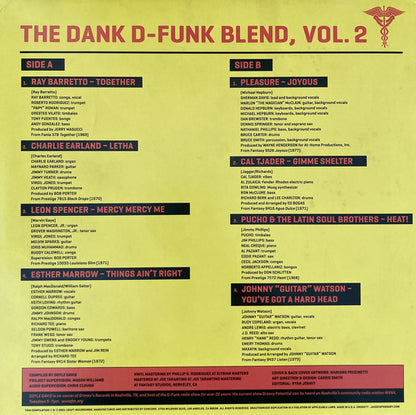 Various : Jazz Dispensary: The Dank D-Funk Blend Vol. 2 (LP, RSD, Comp, Ltd, Ora)
