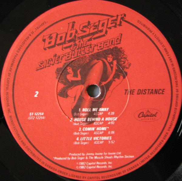 Bob Seger & The Silver Bullet Band* : The Distance (LP, Album)