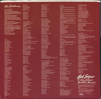 Bob Seger & The Silver Bullet Band* : The Distance (LP, Album)