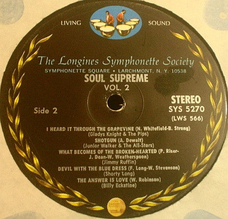 Various : Soul Supreme Vol. 2 (LP, Comp)