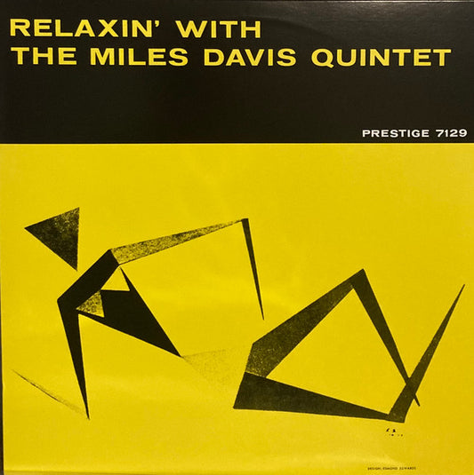The Miles Davis Quintet : Relaxin' With The Miles Davis Quintet (LP, Album, Mono, RE)