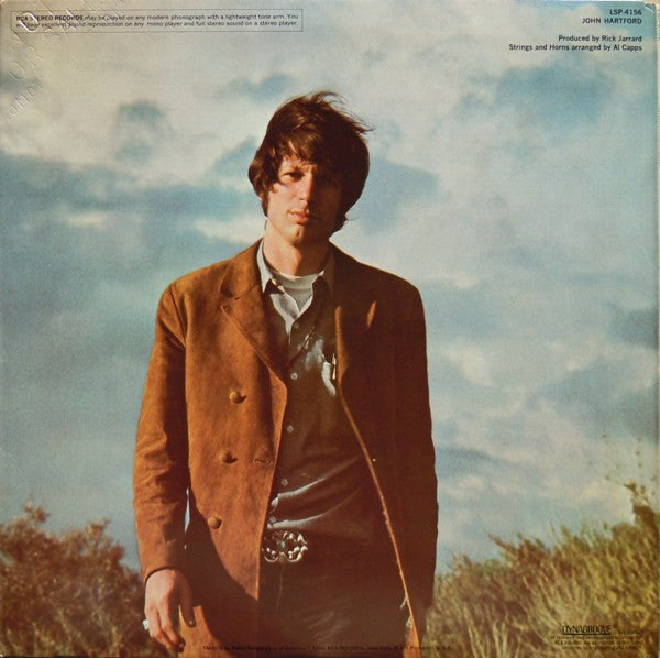 John Hartford : John Hartford (LP, Album, Ind)