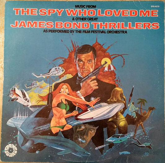 The Film Festival Orchestra : Music From The Spy Who Loved Me & Other Great James Bond Thrillers (LP)