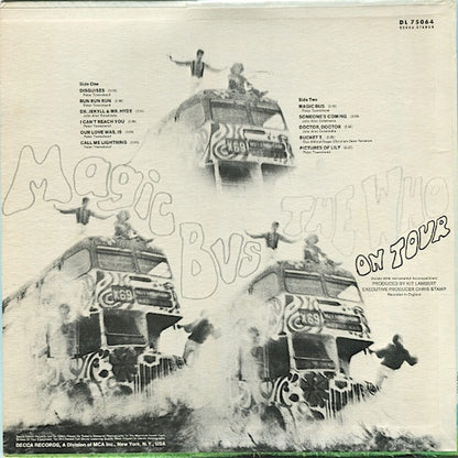 The Who : Magic Bus (LP, Album, Comp, Glo)