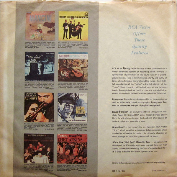 Henry Mancini : The Pink Panther (Music From The Film Score) (LP, Album, RP, Ind)