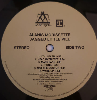 Alanis Morissette : Jagged Little Pill (LP, Album, RE)