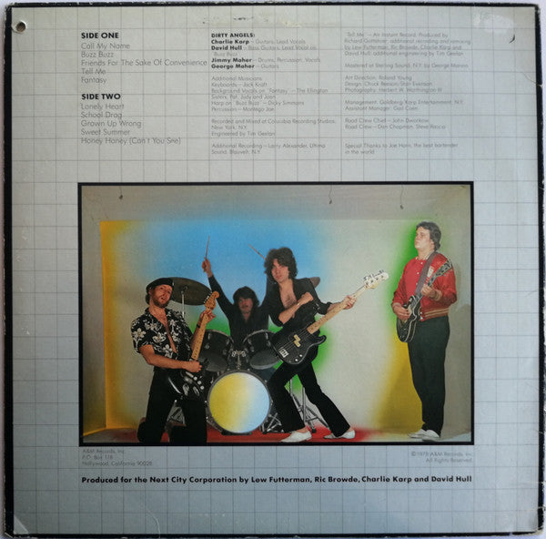 Dirty Angels (2) : Dirty Angels (LP, Album, Promo)