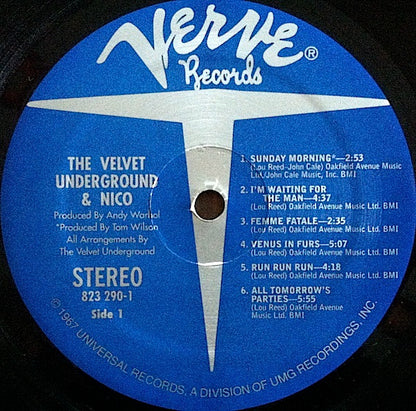 The Velvet Underground & Nico (3) : The Velvet Underground & Nico (LP, Album, RE, RM, 180)