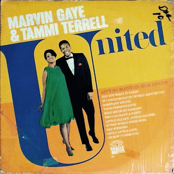Marvin Gaye & Tammi Terrell : United (LP, Mono)