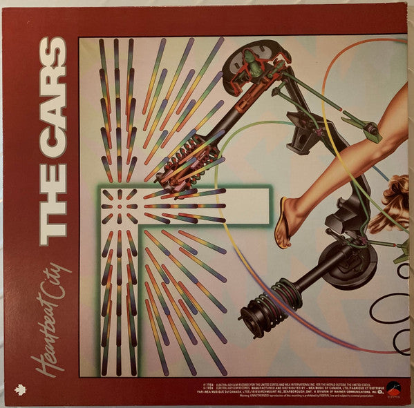 The Cars : Heartbeat City (LP, Album, Gat)