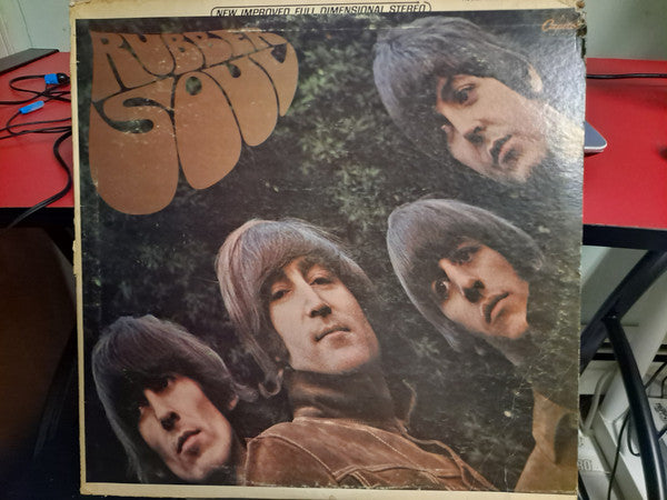 The Beatles : Rubber Soul (LP, Album, Scr)