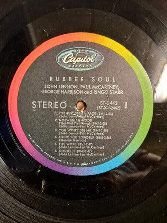 The Beatles : Rubber Soul (LP, Album, Scr)
