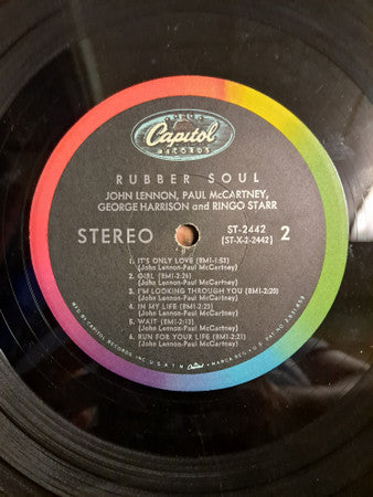 The Beatles : Rubber Soul (LP, Album, Scr)