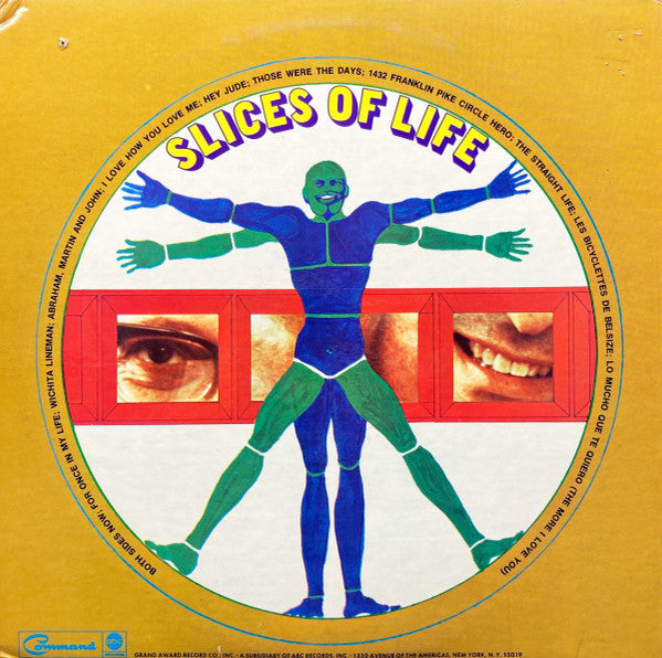 The Ray Charles Singers : Slices Of Life (LP, Album, Gat)