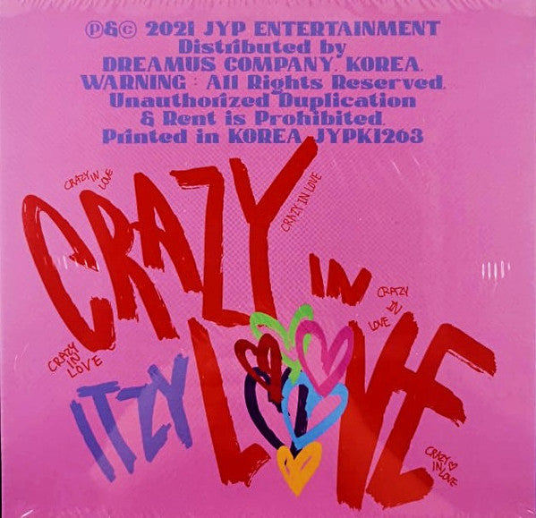 Itzy (2) : Crazy In Love  (CD, Album, Gro)