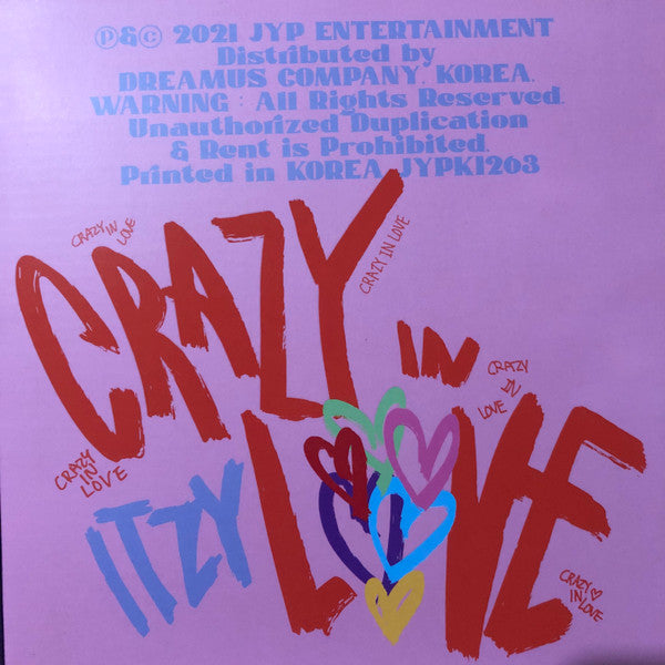Itzy (2) : Crazy In Love  (CD, Album, Gro)