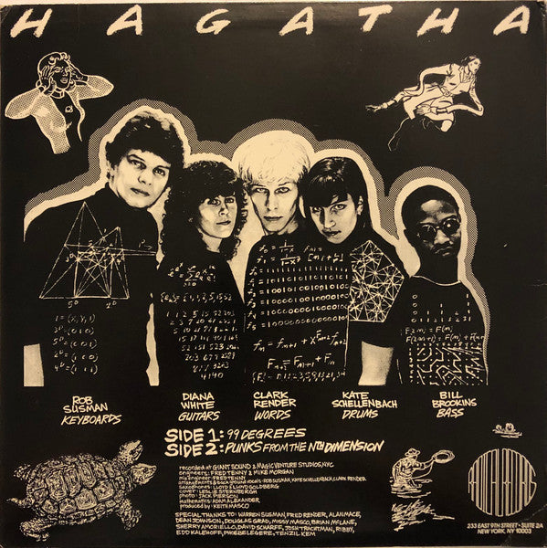 Hagatha : 99 Degrees / Punks From The Nth Dimension (12")