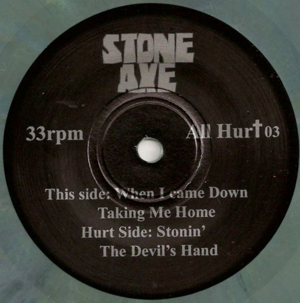 Stone Axe : Until There Was Rock You Only Had God (7", Ltd, Blu)