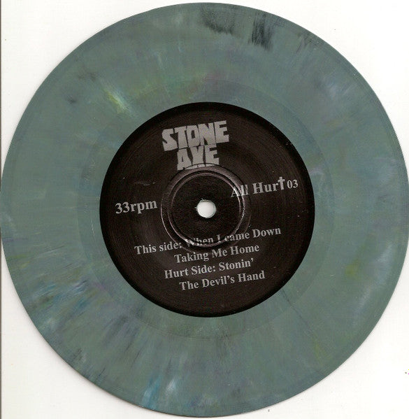 Stone Axe : Until There Was Rock You Only Had God (7", Ltd, Blu)