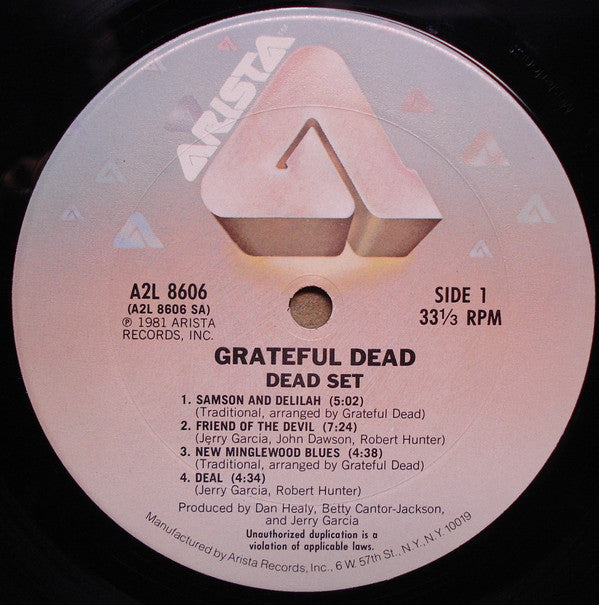 Grateful Dead* : Dead Set (2xLP, Album, Pit)