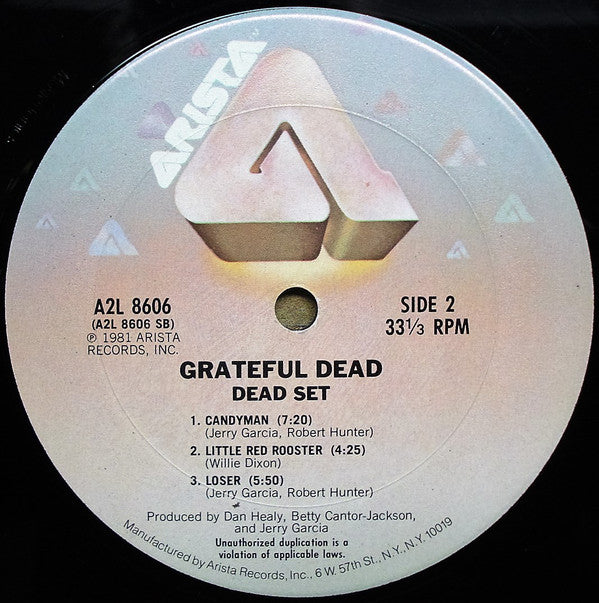 Grateful Dead* : Dead Set (2xLP, Album, Pit)