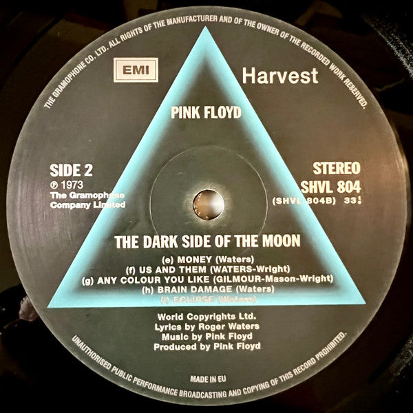 Pink Floyd : The Dark Side Of The Moon (LP, Album, RE, RM, 180)
