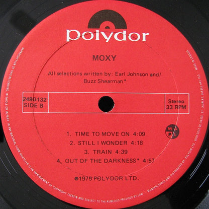 Moxy (2) : Moxy (LP, Album)