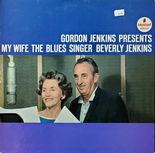 Beverly Jenkins : Gordon Jenkins Presents My Wife The Blues Singer (LP, Album, Mono, Promo)