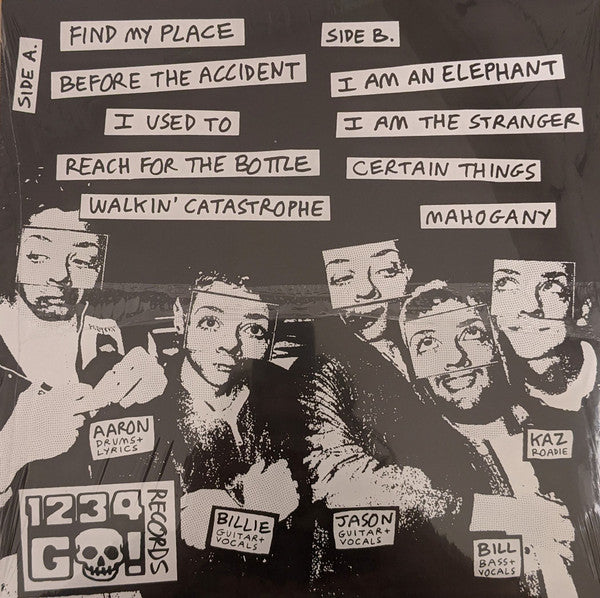 Pinhead Gunpowder : Carry The Banner (12", MiniAlbum, RE, Whi)