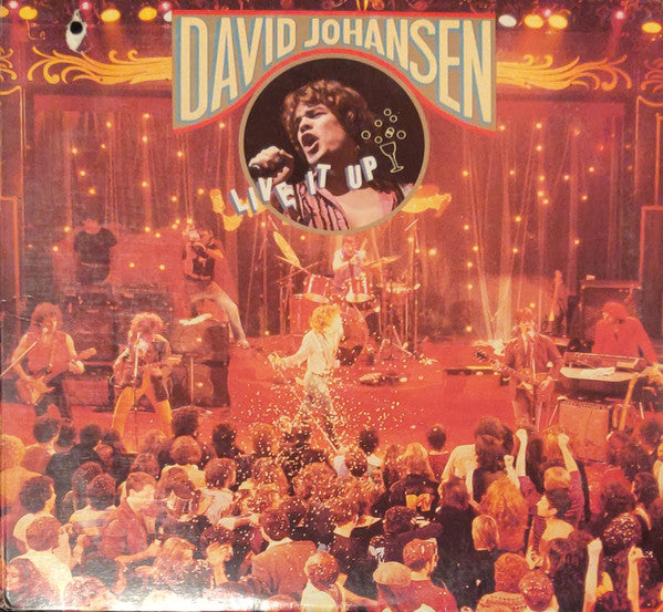 David Johansen : Live It Up (LP, Album)