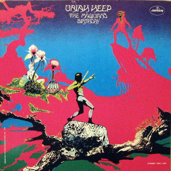 Uriah Heep : The Magician's Birthday (LP, Album, RE, Gat)