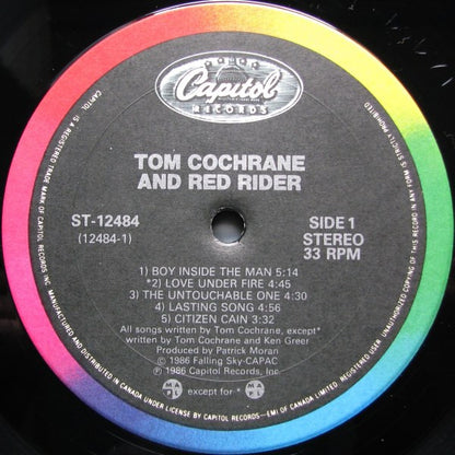 Tom Cochrane And Red Rider : Tom Cochrane And Red Rider (LP, Album)