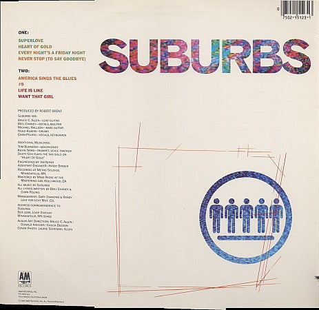 Suburbs* : Suburbs (LP, Album, Ind)