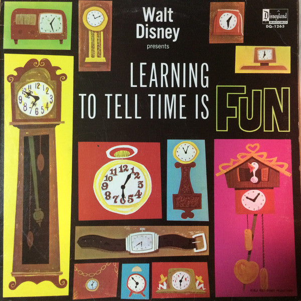 Laura Olsher And Tutti Camarata : Learning To Tell Time Is Fun (LP, Album)