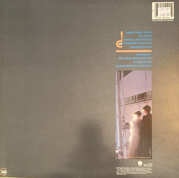 Depeche Mode : Some Great Reward (LP, Album, SRC)