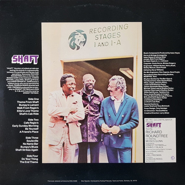 Isaac Hayes : Shaft (2xLP, Album, RE, Gat)