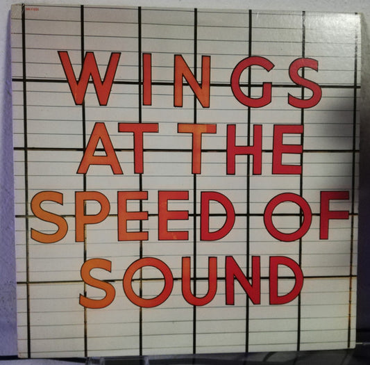 Wings (2) : Wings At The Speed Of Sound (LP, Album, Win)