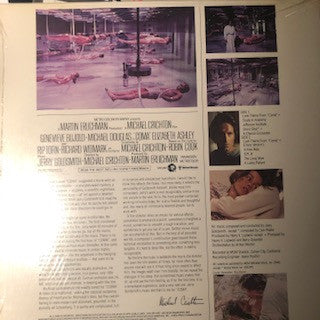 Jerry Goldsmith : Coma (Original Motion Picture Soundtrack) (LP, Album)