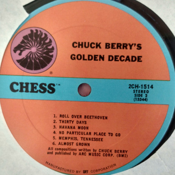 Chuck Berry : Chuck Berry's Golden Decade (The Original Two Albums) (2xLP, Comp)