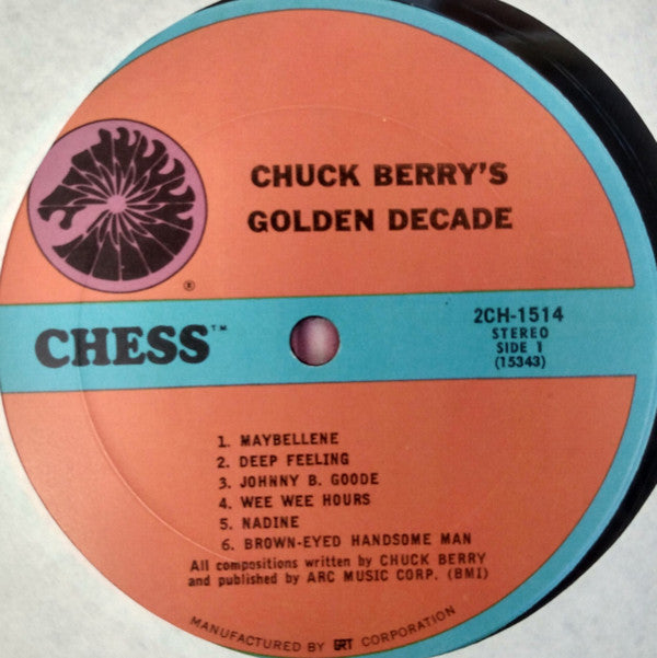 Chuck Berry : Chuck Berry's Golden Decade (The Original Two Albums) (2xLP, Comp)