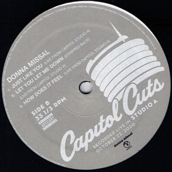 Donna Missal : Capitol Cuts (12")
